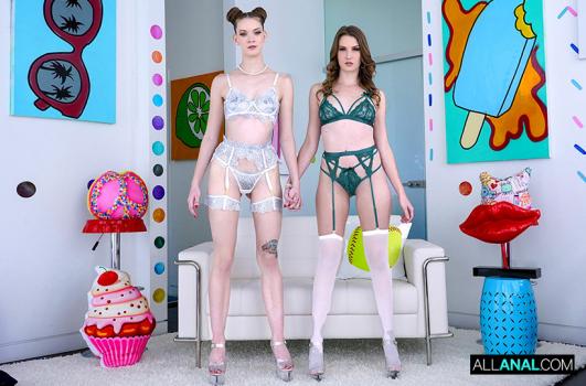 All Anal - Ashley Lane & Erin Everheart - Ashley & Erin’s Gorgeous Gapes (2021) 1080p